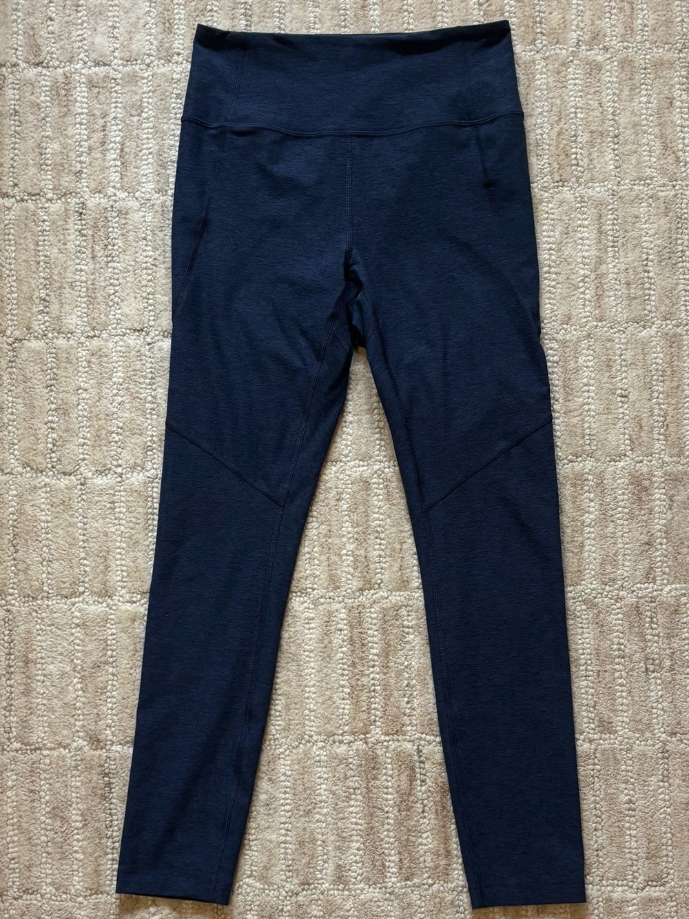 Outdoor Voices Navy High-Waist Active Leggings